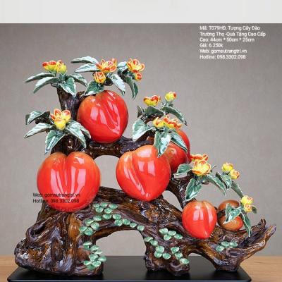 TƯỢNG CÂY ĐÀO TRƯỜNG THỌ - QUÀ TẶNG CAO CẤP, SANG TRỌNG